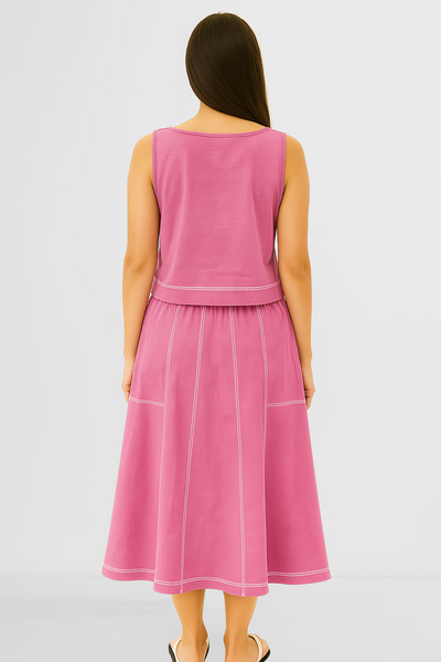 Panel Skirt Set