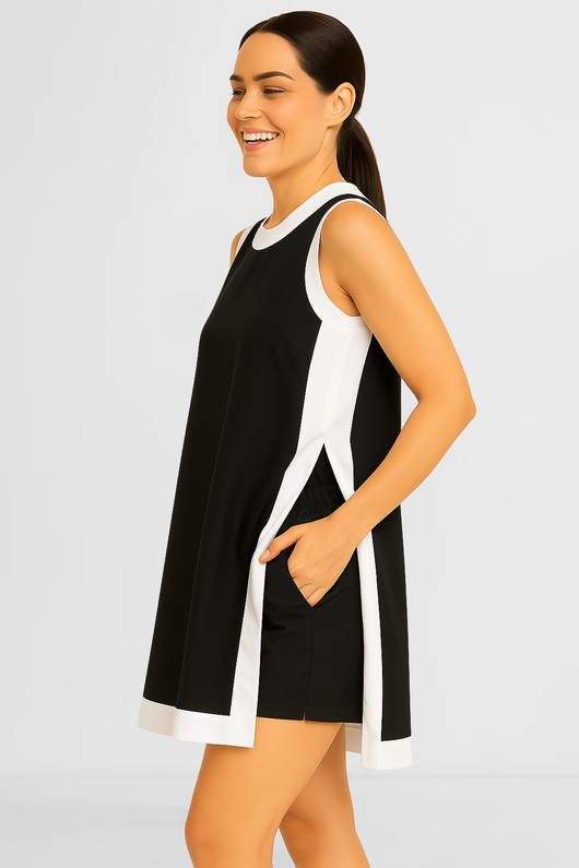Split Dress Set