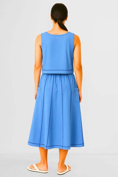 Panel Skirt Set